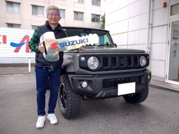 東京都にお住まいのY様にジムニーシエラ OFF-ROAD PKG.をご納車いたしました。